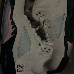 Air jordan 5 retro medium pink