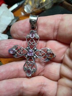 Sterling silver cross