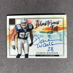 2023 Panini Impeccable Darren Woodson signed.Negotiable 