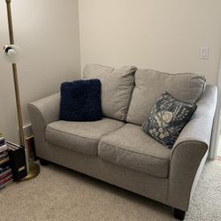 Modern Grey 68” Loveseat Sofa