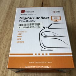 Taotronics Digital Car Rear Camera