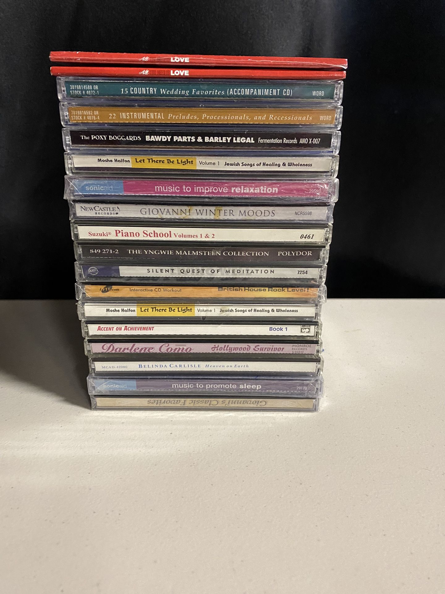 CD’s          $ 1 Each 