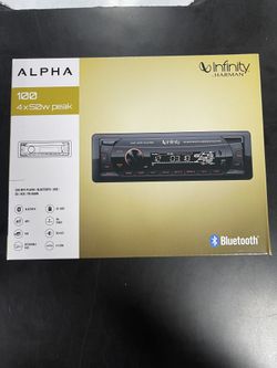 Infinity Harmen Bluetooth Car Stereo- Alpha Series 