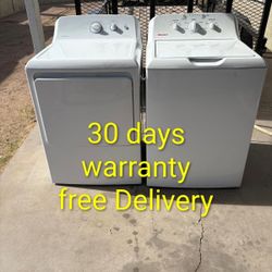 Hotpoint Washer And Electric  Dryer Set