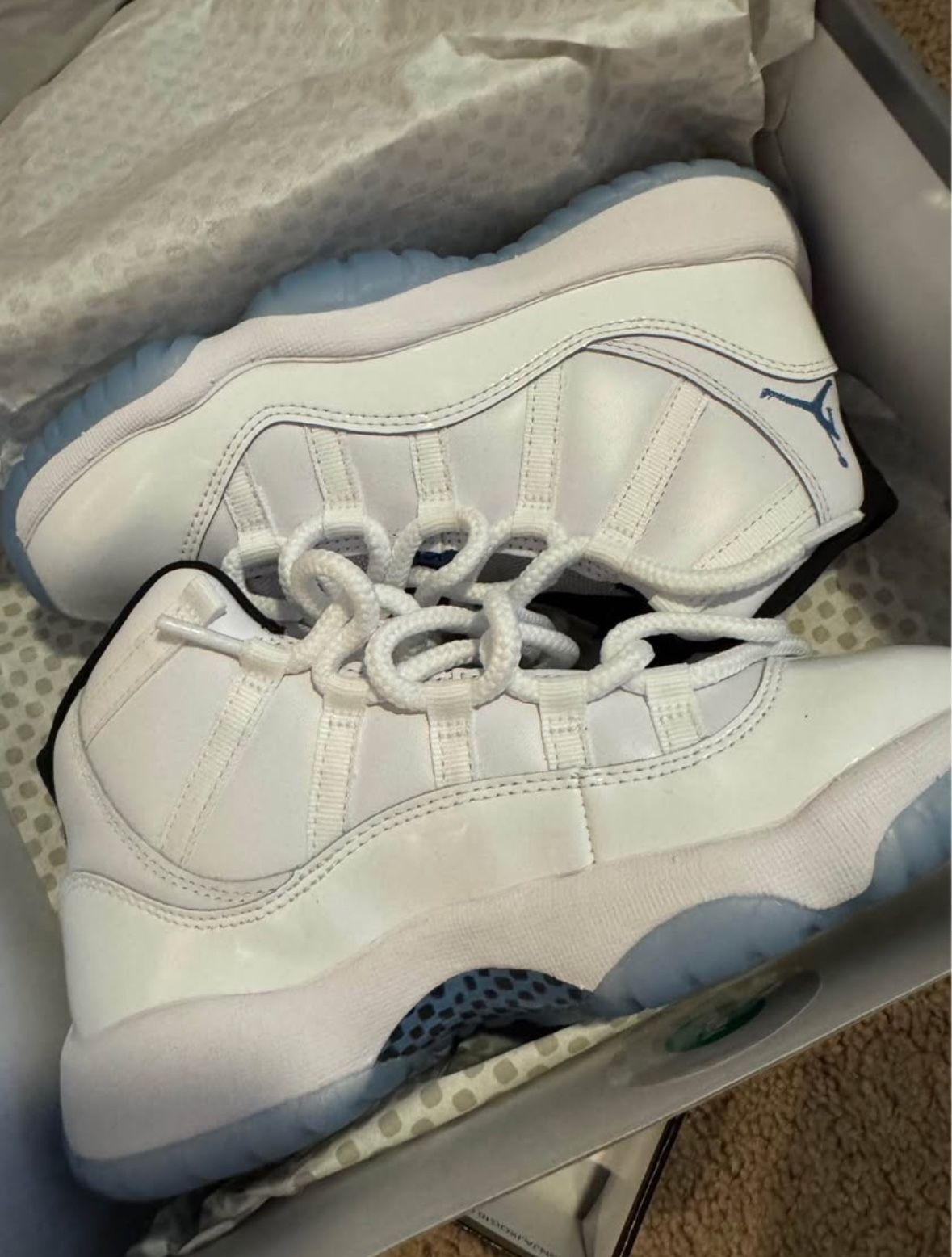 Legend Blue 11’s 