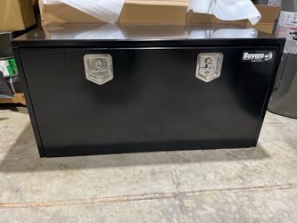 Black Steel Underbody Truck Box