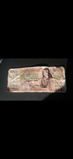 1000 Pesos