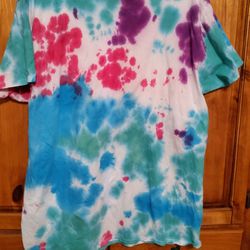 T Shirt Tie Dyed New Size 2XL