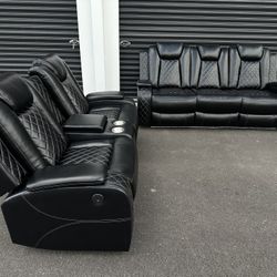 Brand New Power Reclining Couch Set