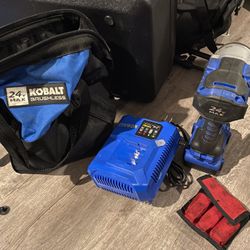 1/2 Kobalt Brushless Impact Wrench Kit With MATCO FLIP SOCKETS