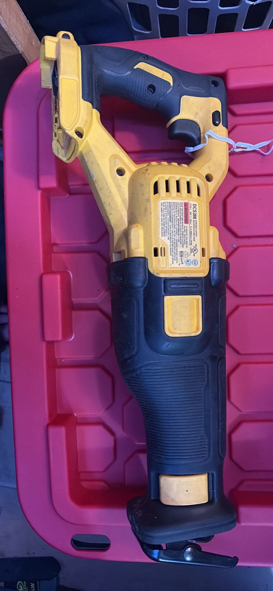 Dewalt 60V Flexvolt Reciprocating Saw