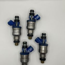 Remanufactured Set Of 4 Genuine Fuel Injectors For 90-97 Mazda / Ford / Kia