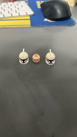 Lego Star Wars phase 1 clone trooper helmets