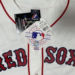 Mike Lowell Boston Red Sox Baseball Jersey XL New
