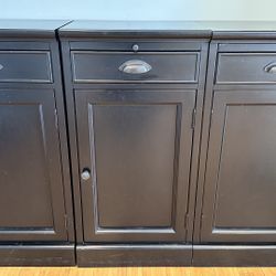 Pottery Barn Modular Bar Cabinets (3)