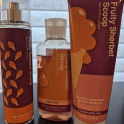 Bath & Body Works Fruity Sherbet Scoop