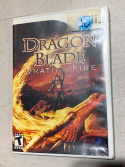 Dragon Blade Wrath of Fire Nintendo Wii