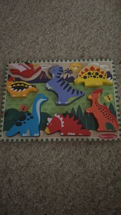 Melissa and Doug wooden puzzle