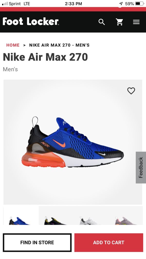 Nike Air Max 270 size 10 for Sale in Long Beach, CA OfferUp Nike Air Max 270 size 10 for Sale in Long Beach, CA OfferUp
