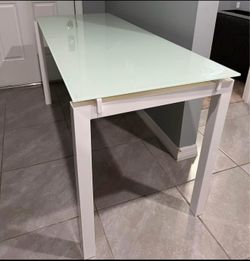 Glass office table