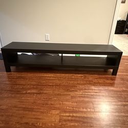 Modern Black TV Stand / Media Console Great Condition
