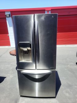 LG fridge with French doors $300 OBO