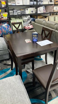 Dinette four chairs