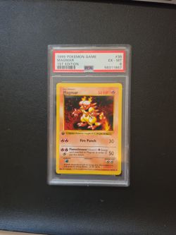 Shadowless 1st Edition MAGMAR PSA6
