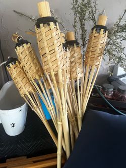 Tiki torches