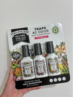 Poo Pourri Before You Go Toilet Spray 3 Pack 3.4oz Each NEW SEALED