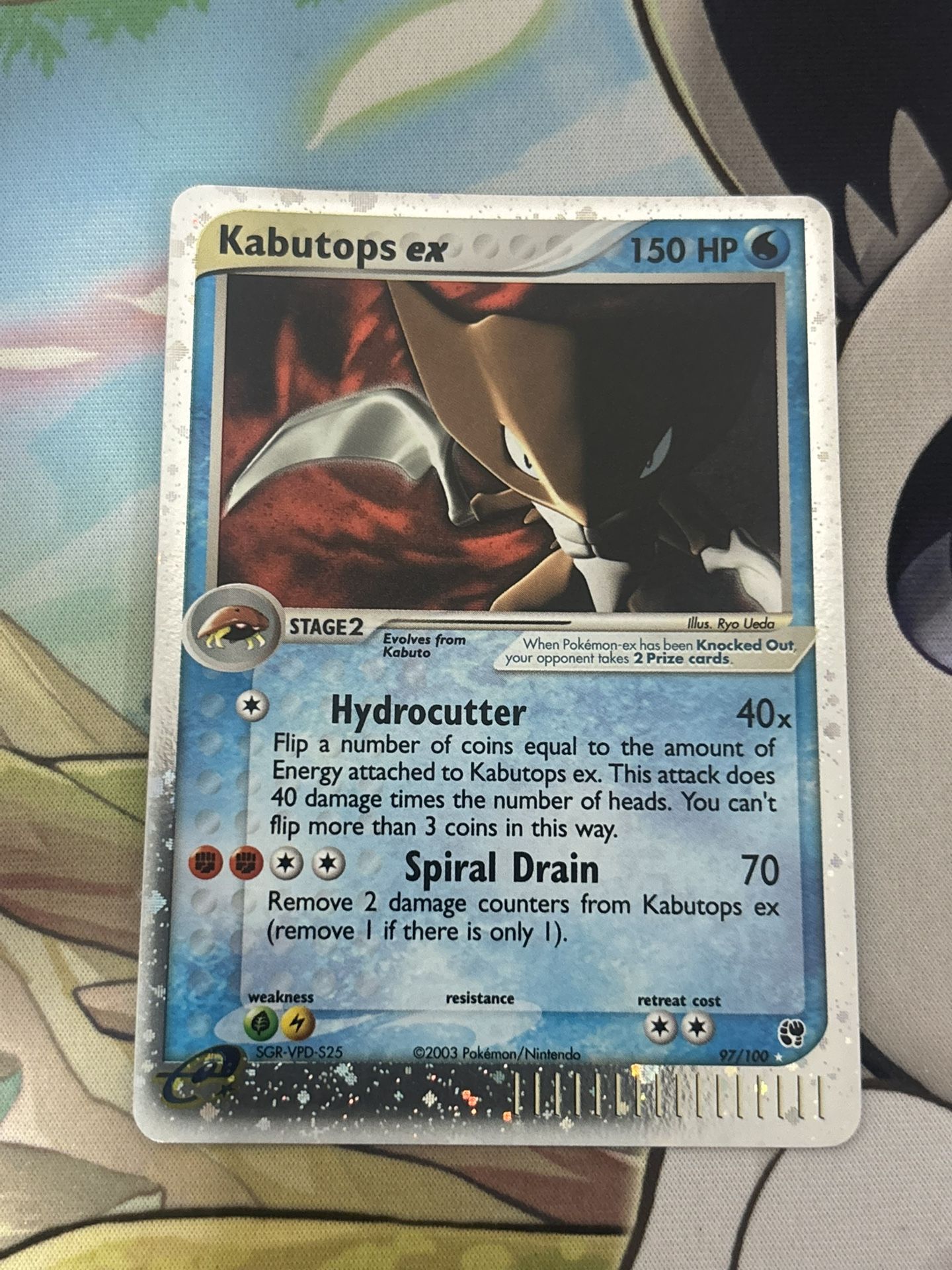 Kabutops ex 97/100 2003 EX Sandstorm