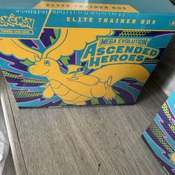 Pokemon Ascended Heroes ETB sealed