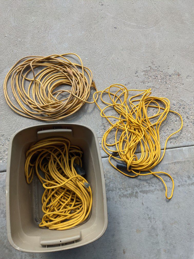 Extension Cords Multiple Sizes 