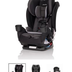 Evenflo All4Stages Slim
4-in-1 Convertible Car Seat $180
