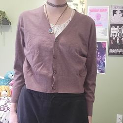 A New Day Medium Brown Sweater