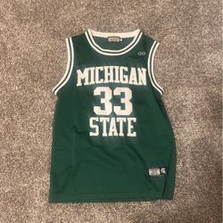 Magic Johnson 1(contact info removed) Michigan State Jersey 