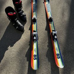 K2 Shreditor 85 Jr Ski And Boots