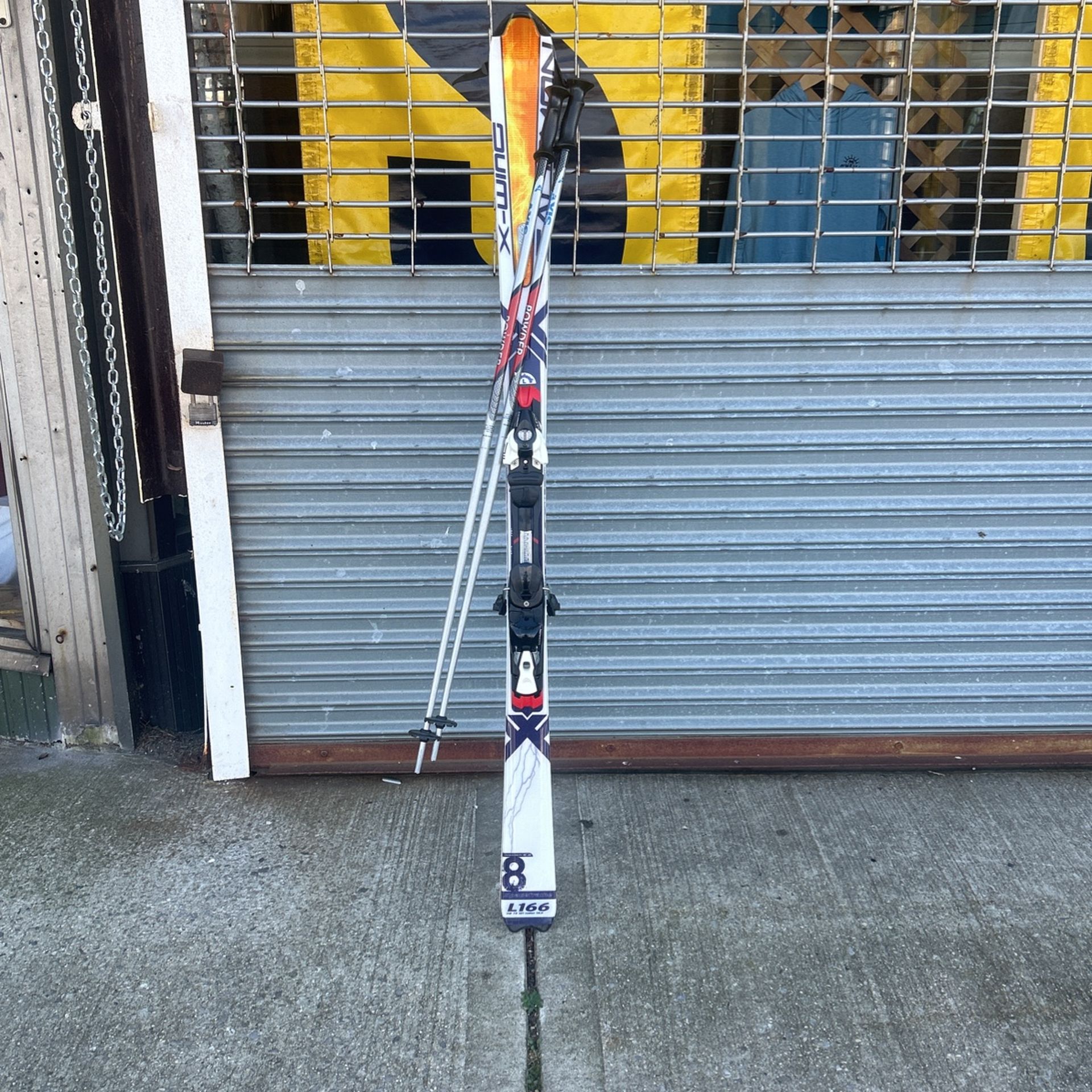 Salomon X-wing 166 pristine condition comes with poles $175 cash only