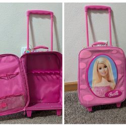 Barbie-themed Doll Storage Suitcase