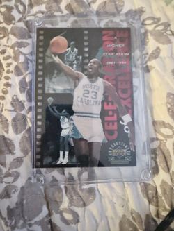 Upper Deck Collectors Choice 1996 Michael Jordan HE1 Higher Education Insert