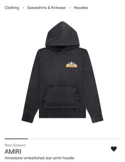 Amiri California Hoodie Black