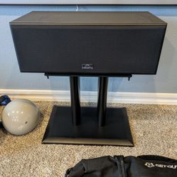 Sanus NFC18B 18-Inch Speaker Stand - Black | Near New Condition