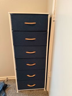 Blue dresser