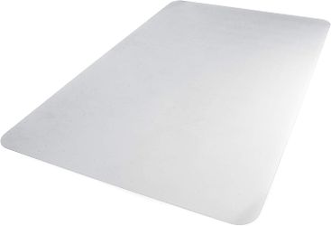 Rectangular Polycarbonate Mat for Office Chair,  Low to Medium Pile Carpet, 35" x 47" Inch