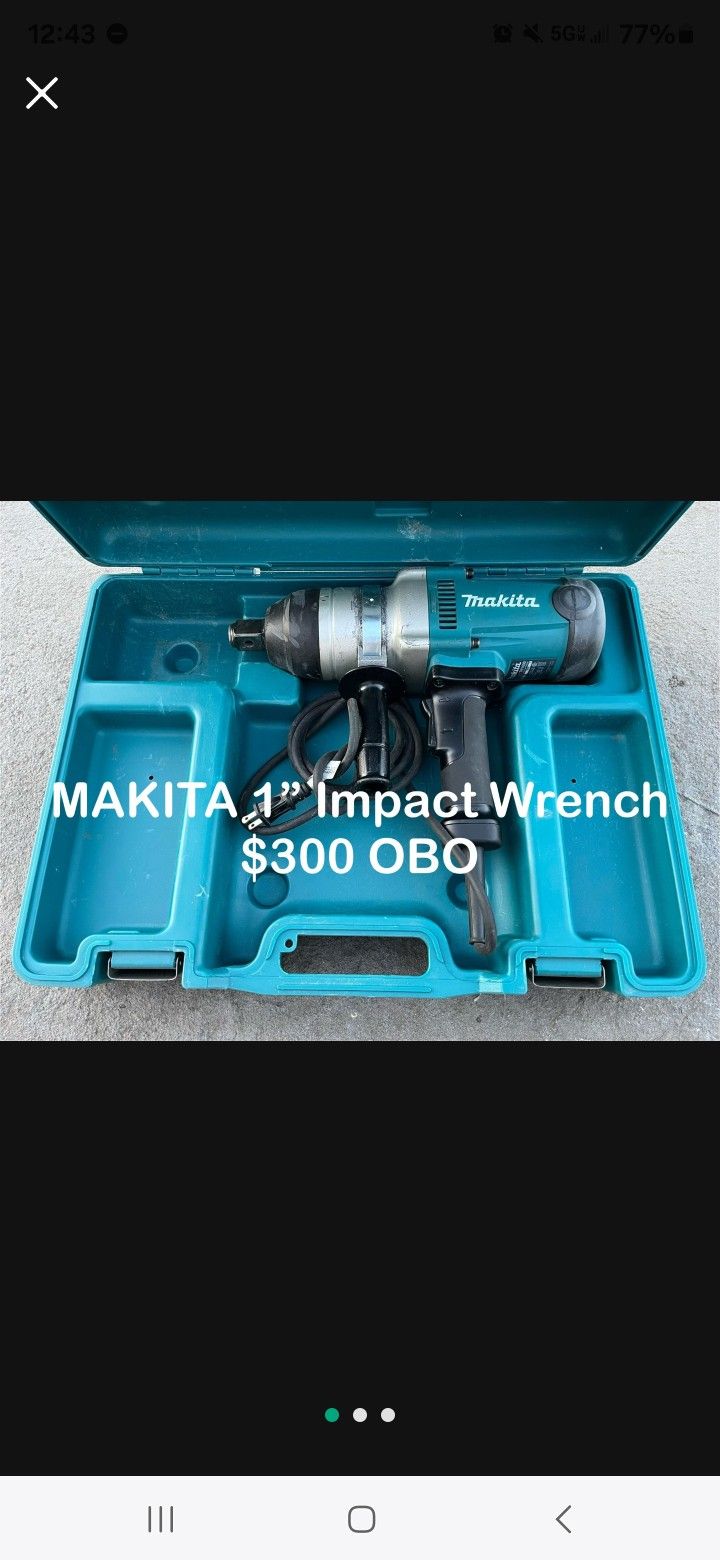 Makita Impact Wrench