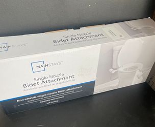 Single Nozzle Bidet Attachment
