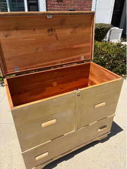 MCM Lane Cedar Box