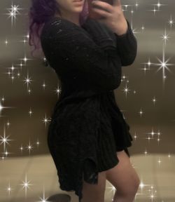 Free People Oversized Black V Neck Sweater 