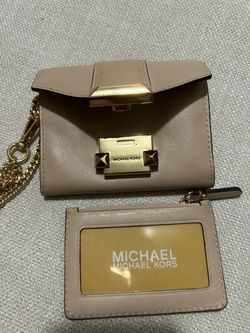 Michael Kors Mini Chain Wallet with Coin Holder