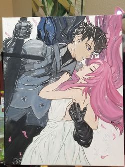 A stepmothers marchen Watercolor painting